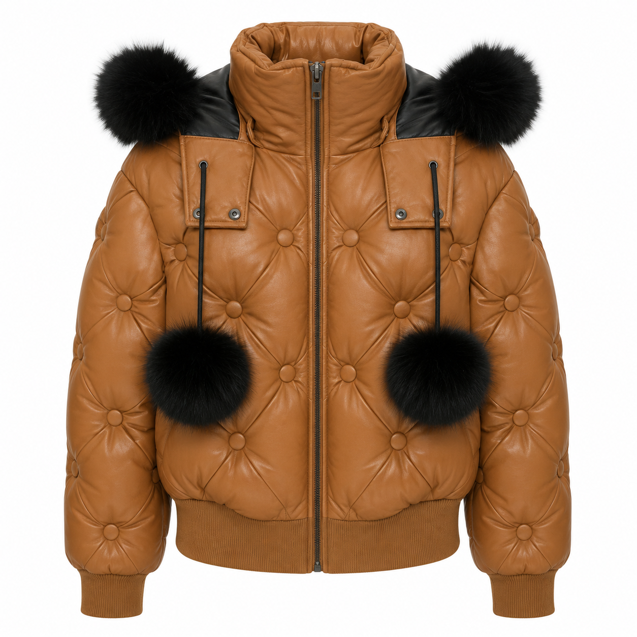 Moose knuckles Giacca imbottita con pon pon