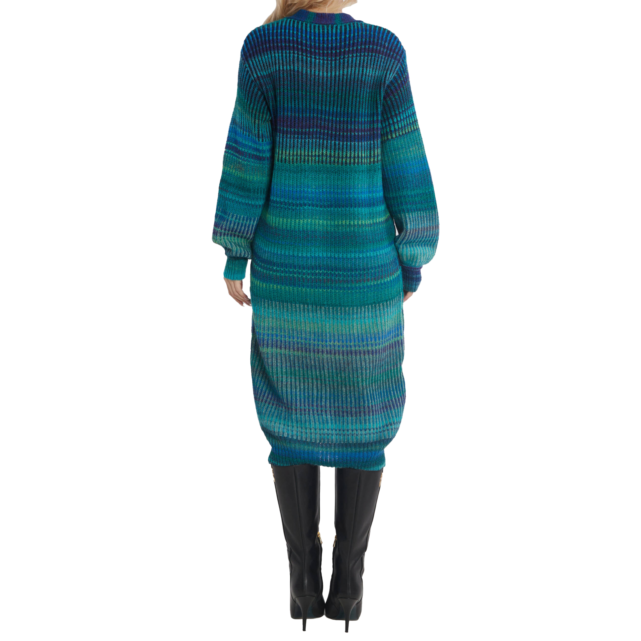 Abito cardigan scollo V