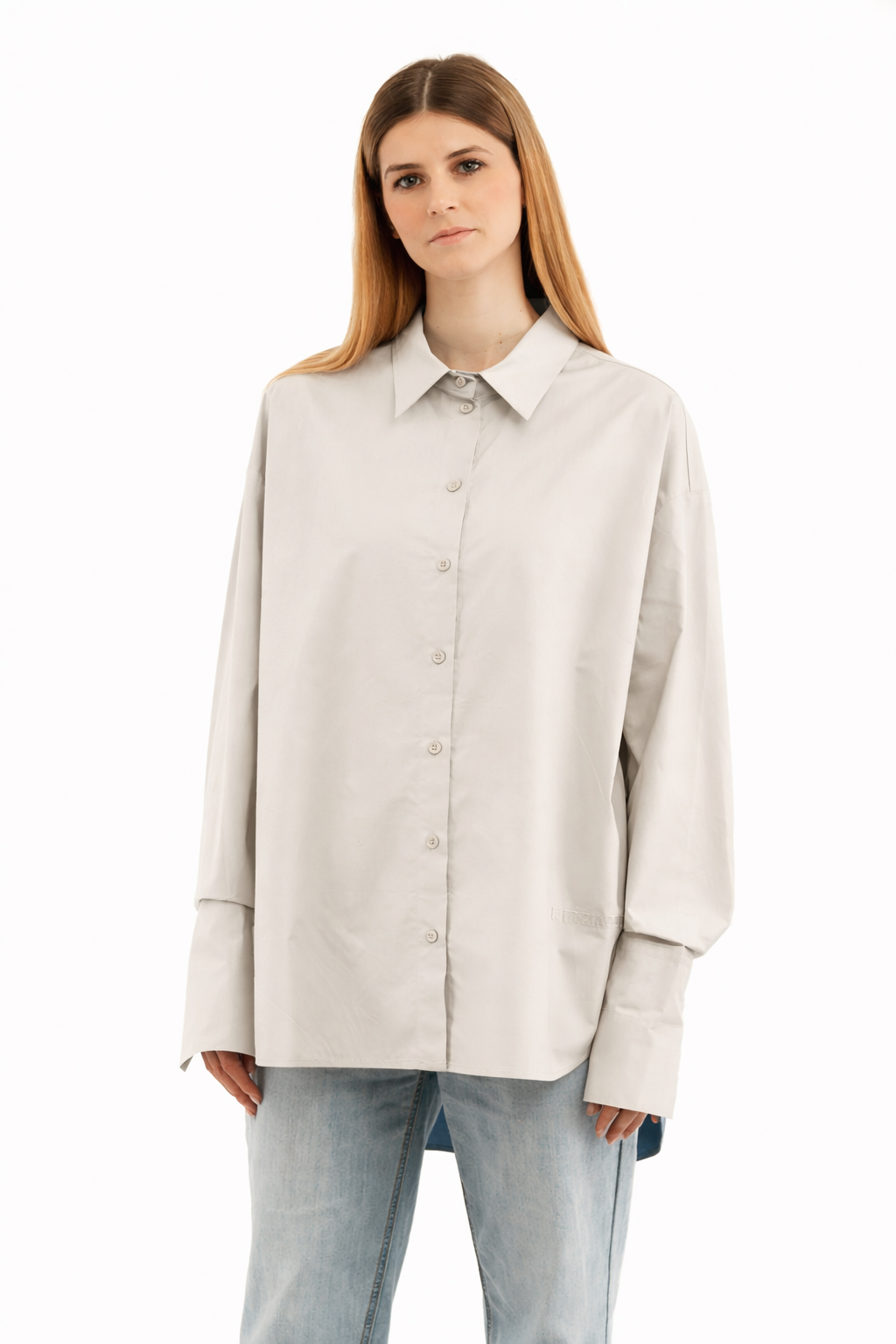 Patrizia Pepe Camicia metal grey
