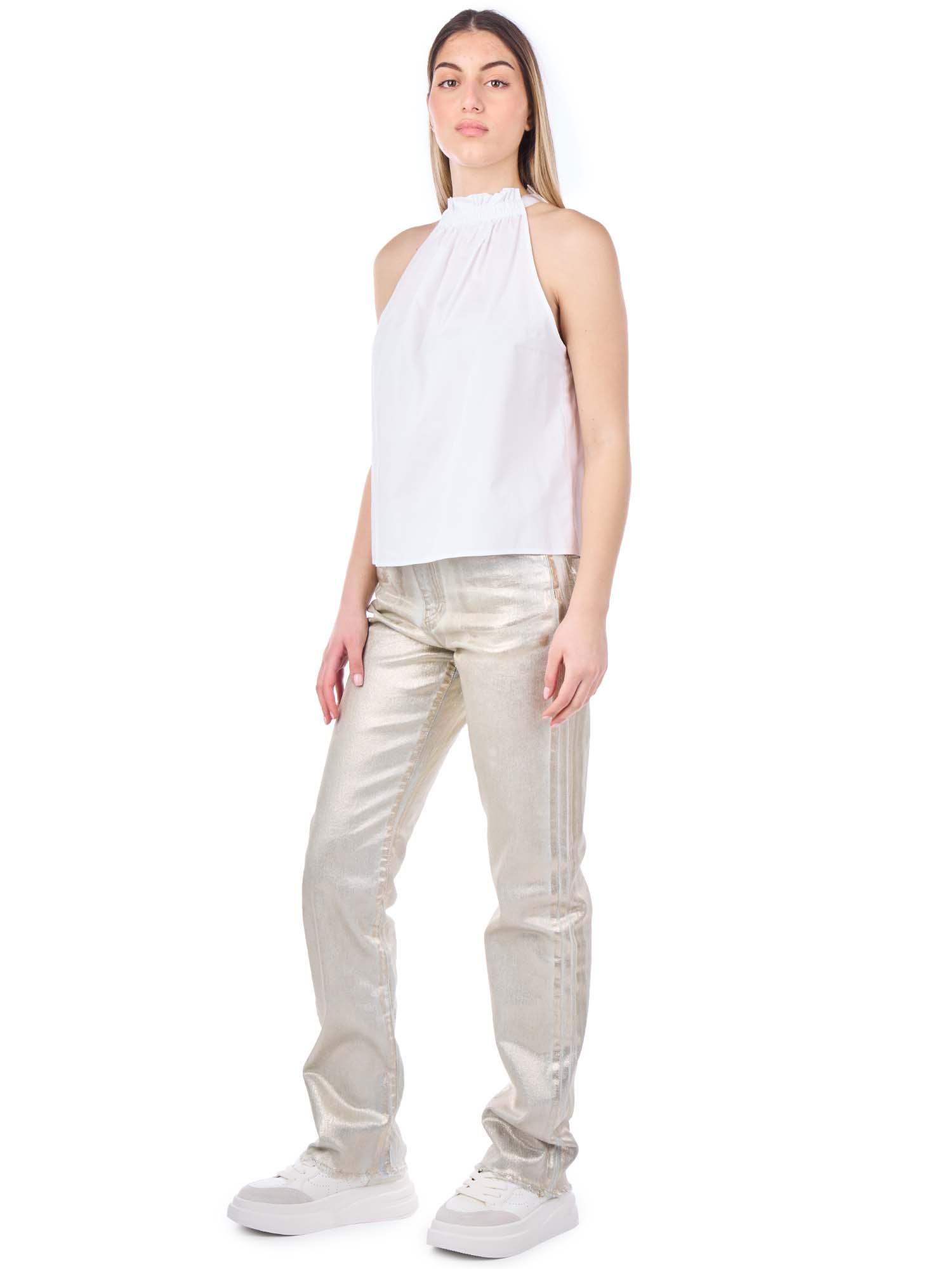 Jeans roxanne straight silver