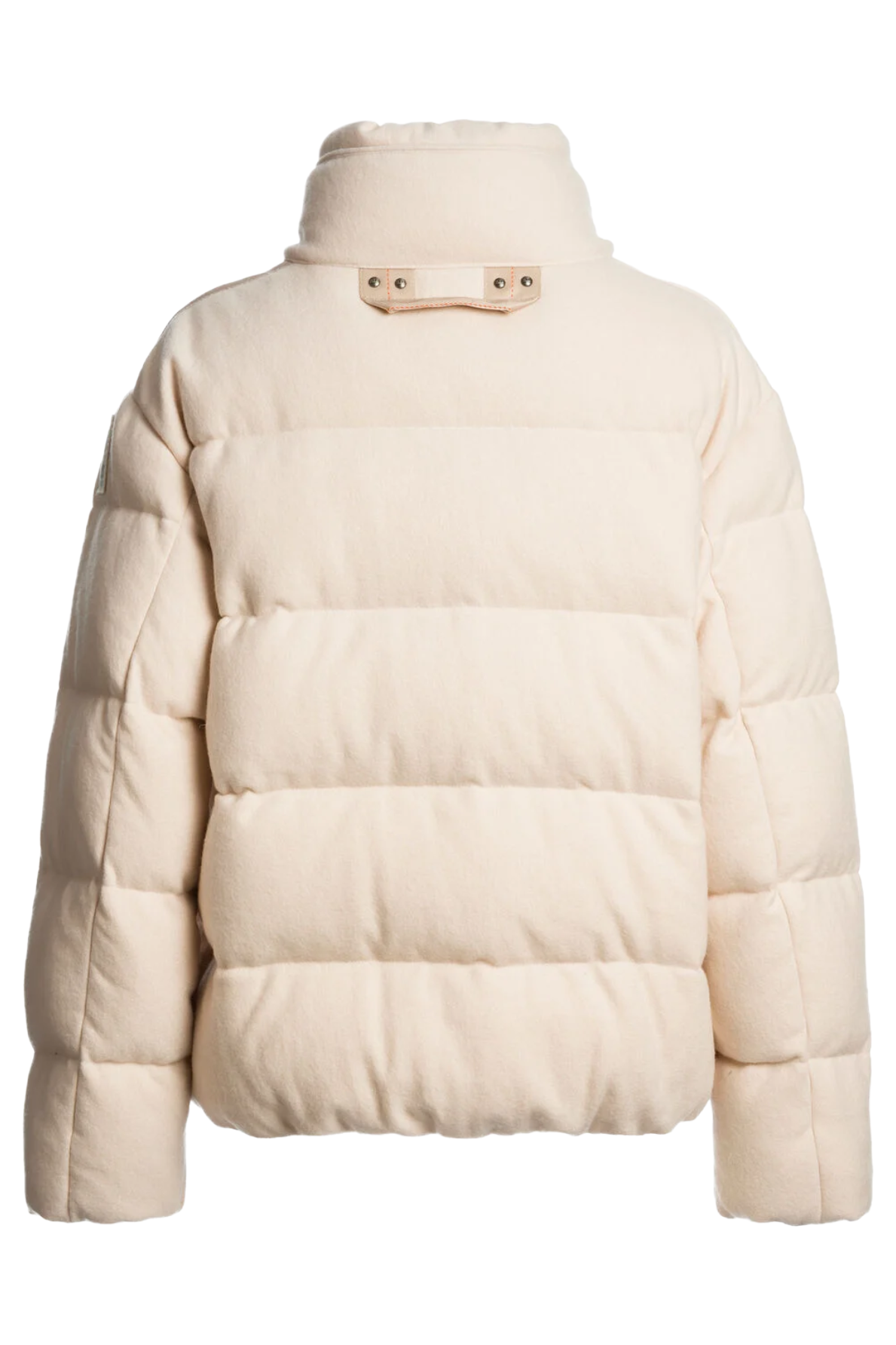 Piumino corto beige