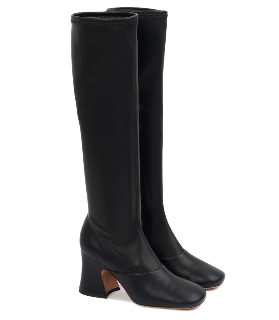 Janis heeled boot black