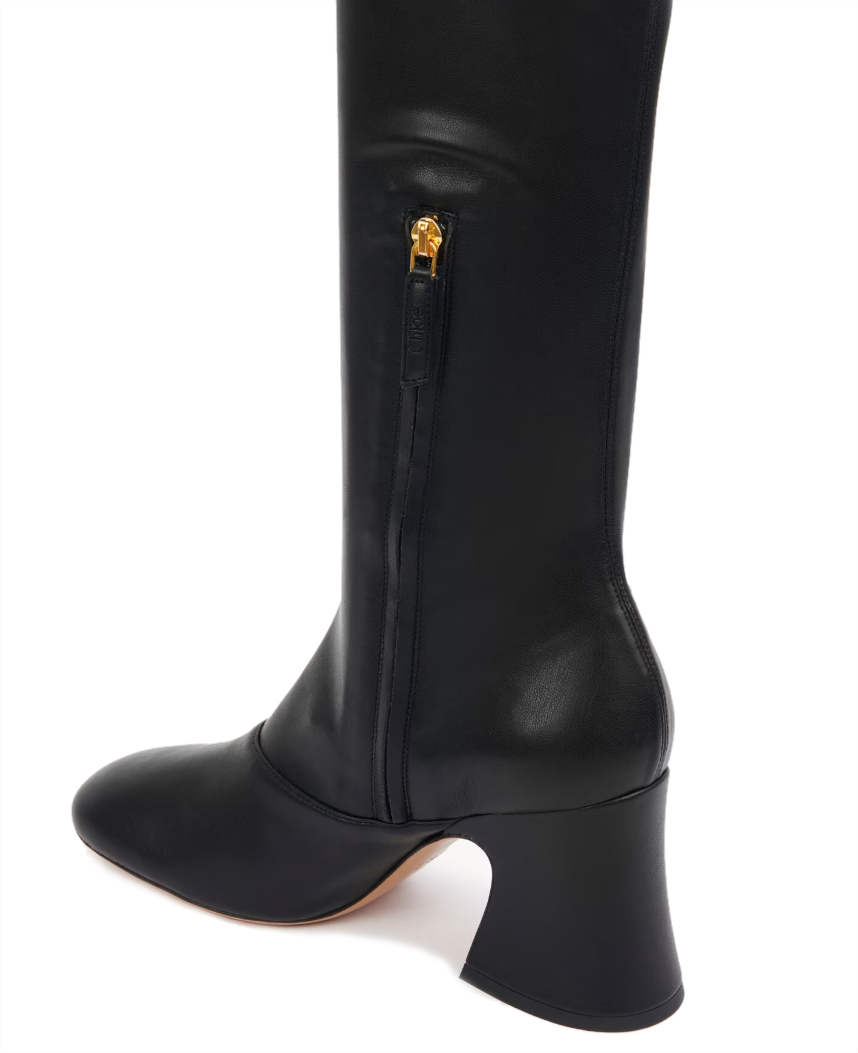 Janis heeled boot black
