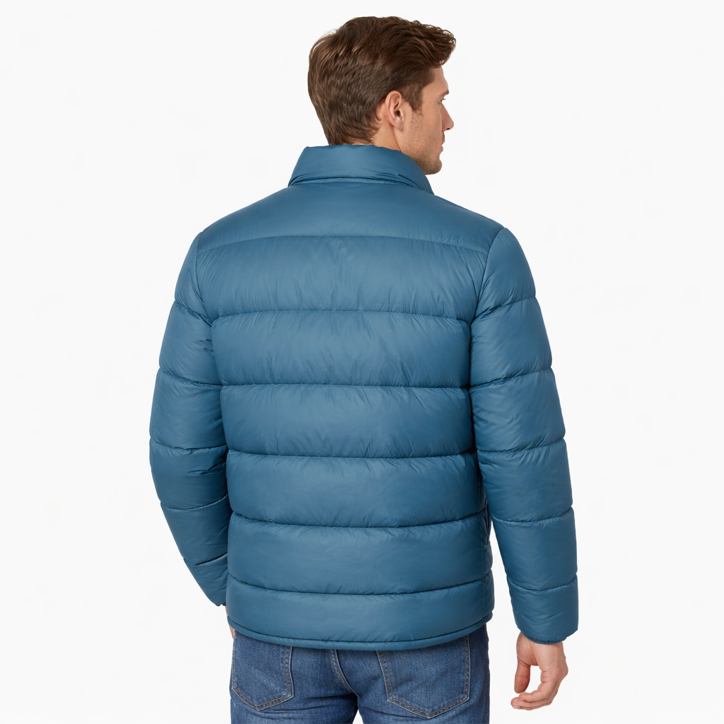 Piumino blu