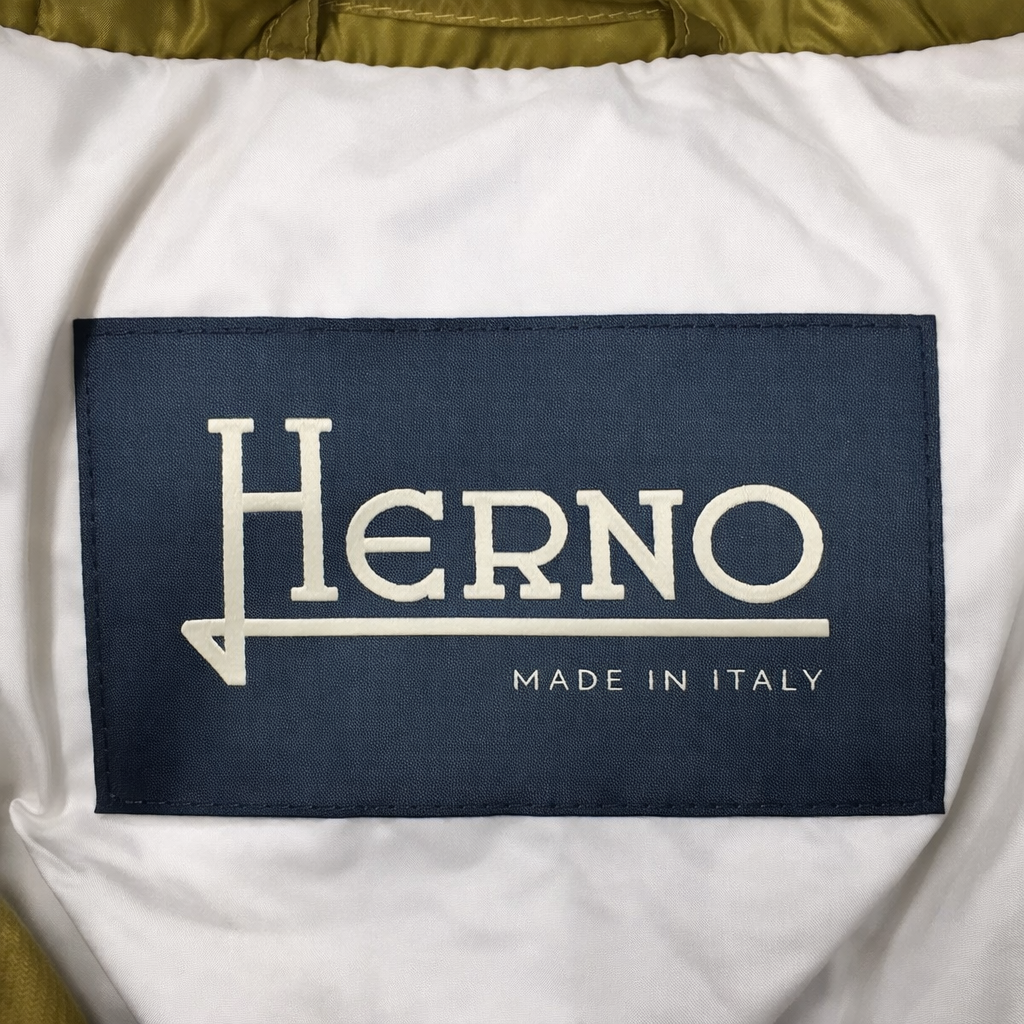 Piumino herno verde
