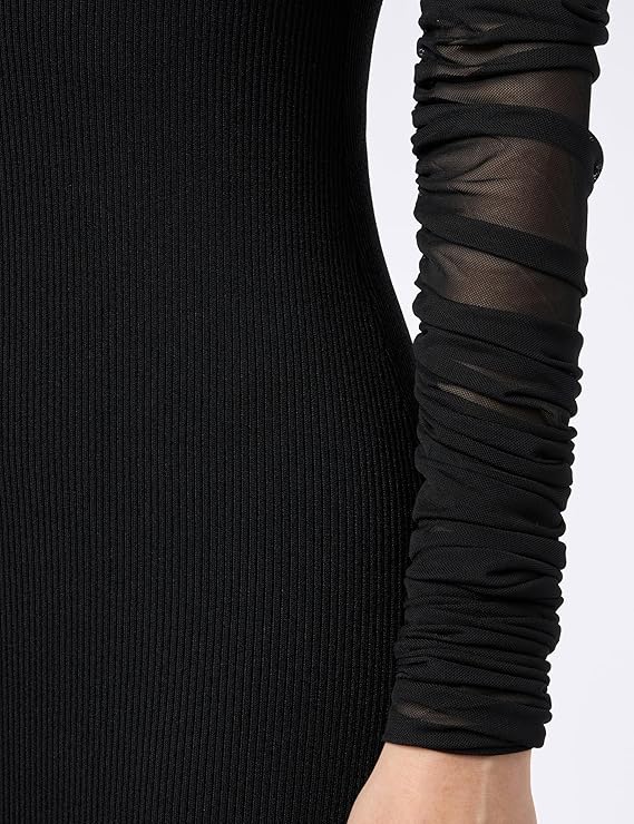 Abito bergamotto in tulle