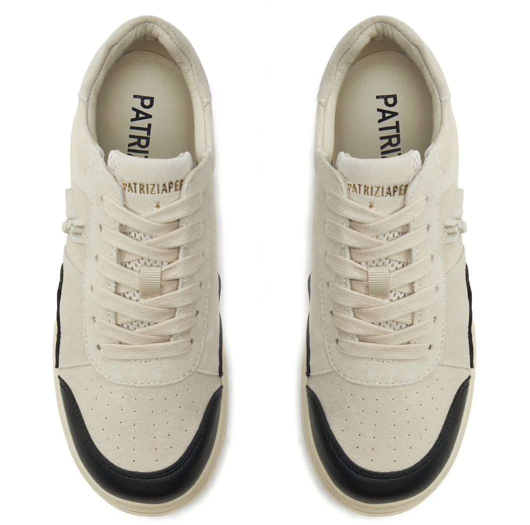 Sneakers scamosciate beige