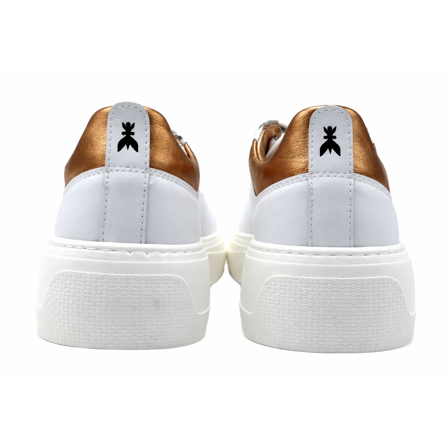 Sneakers pelle bianche