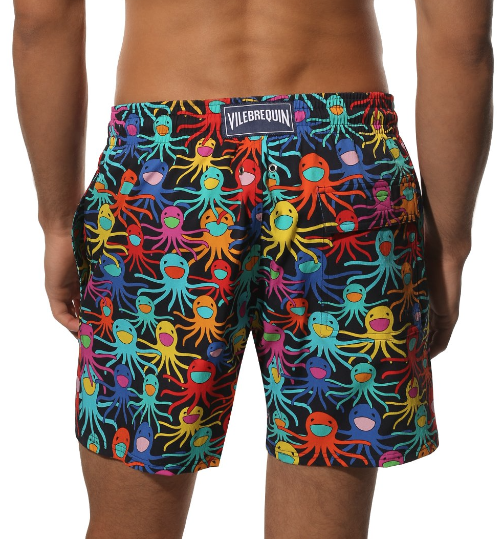 Swim Trunks octopus vintage