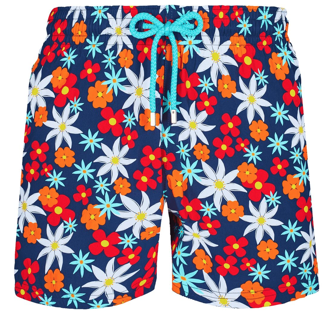 Vilebrequin Swim shorts spring flowers