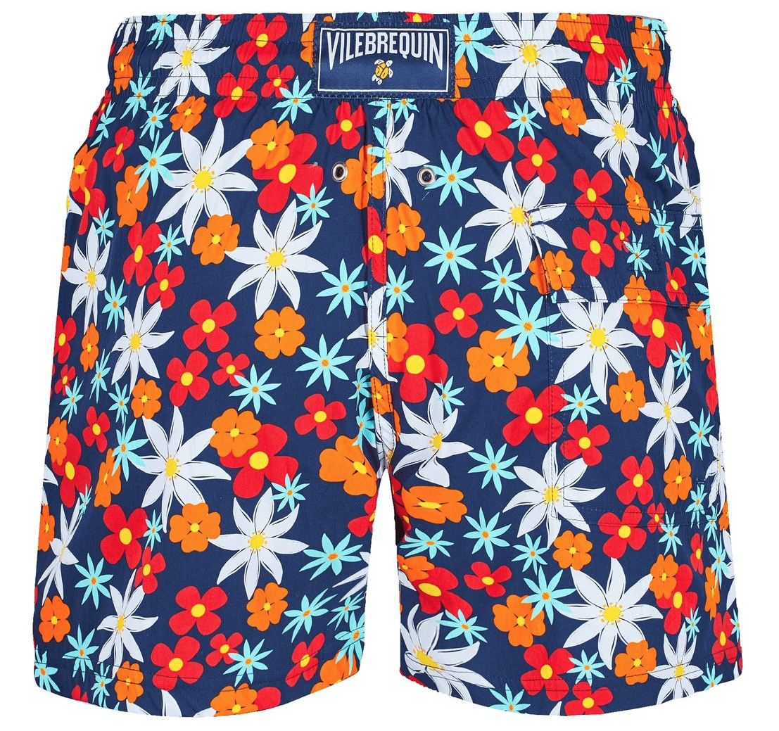 Swim shorts spring flowers