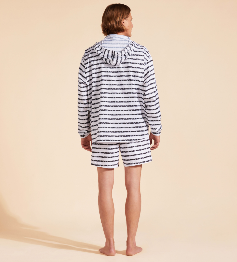 Striped Turtle Round Micro Jacket