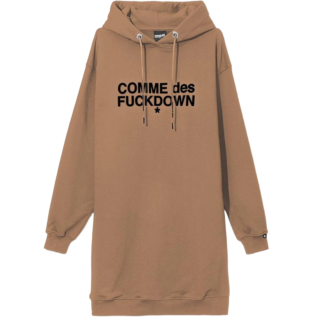 Comme Des Fuckdown Abito felpa marrone