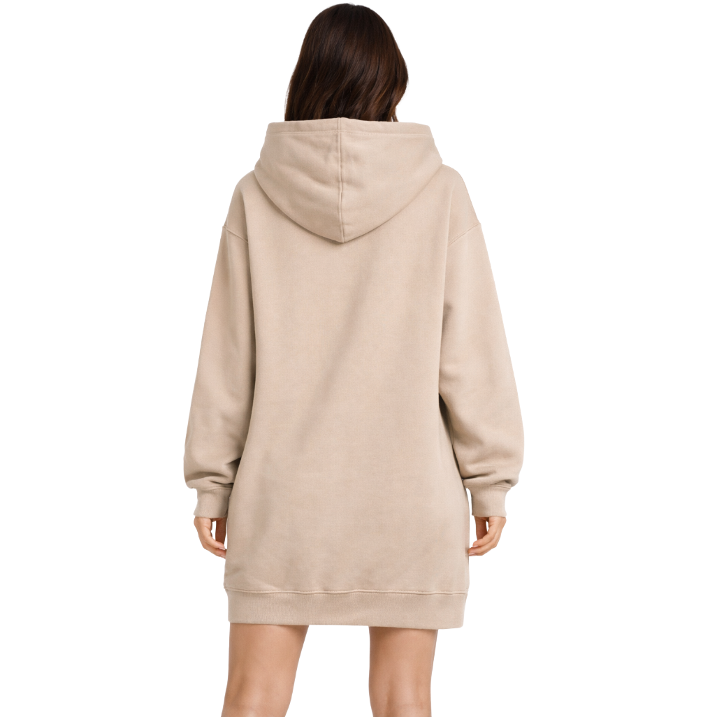Abito felpa beige