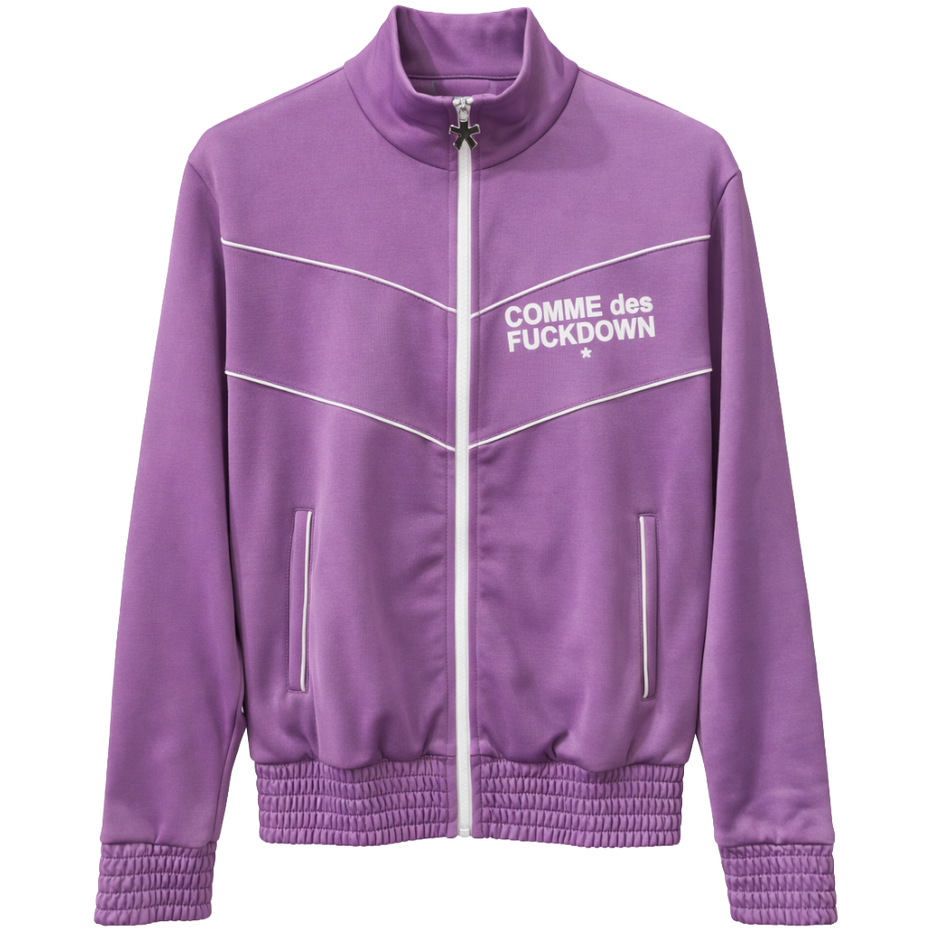 Comme Des Fuckdown Felpa viola