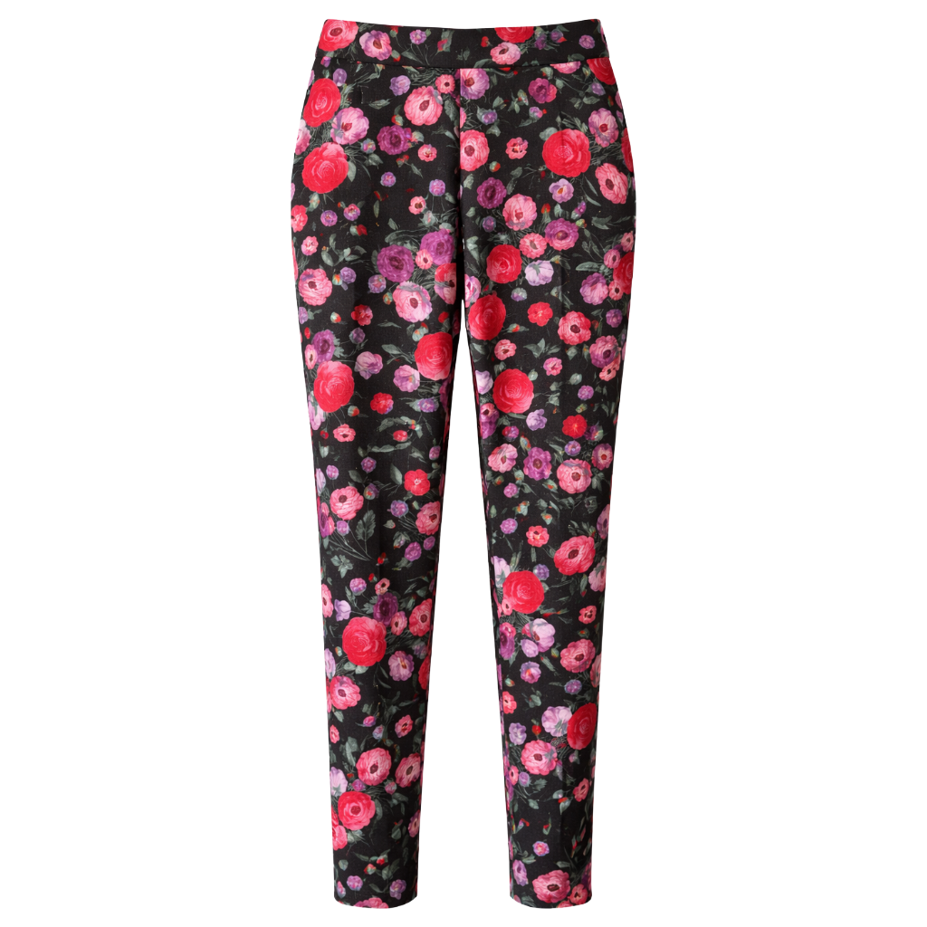Elisabetta Franchi Pantaloni con motivo a fiori