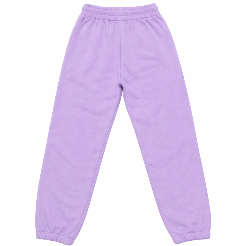 Pantaloni felpa lilla