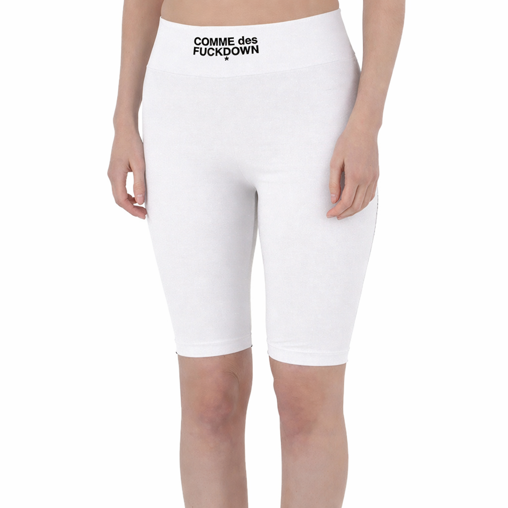 Leggings in cotone bianco