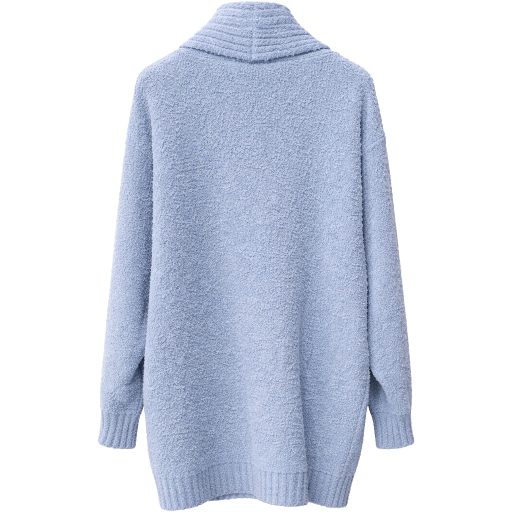 Cappotto blu doppio petto