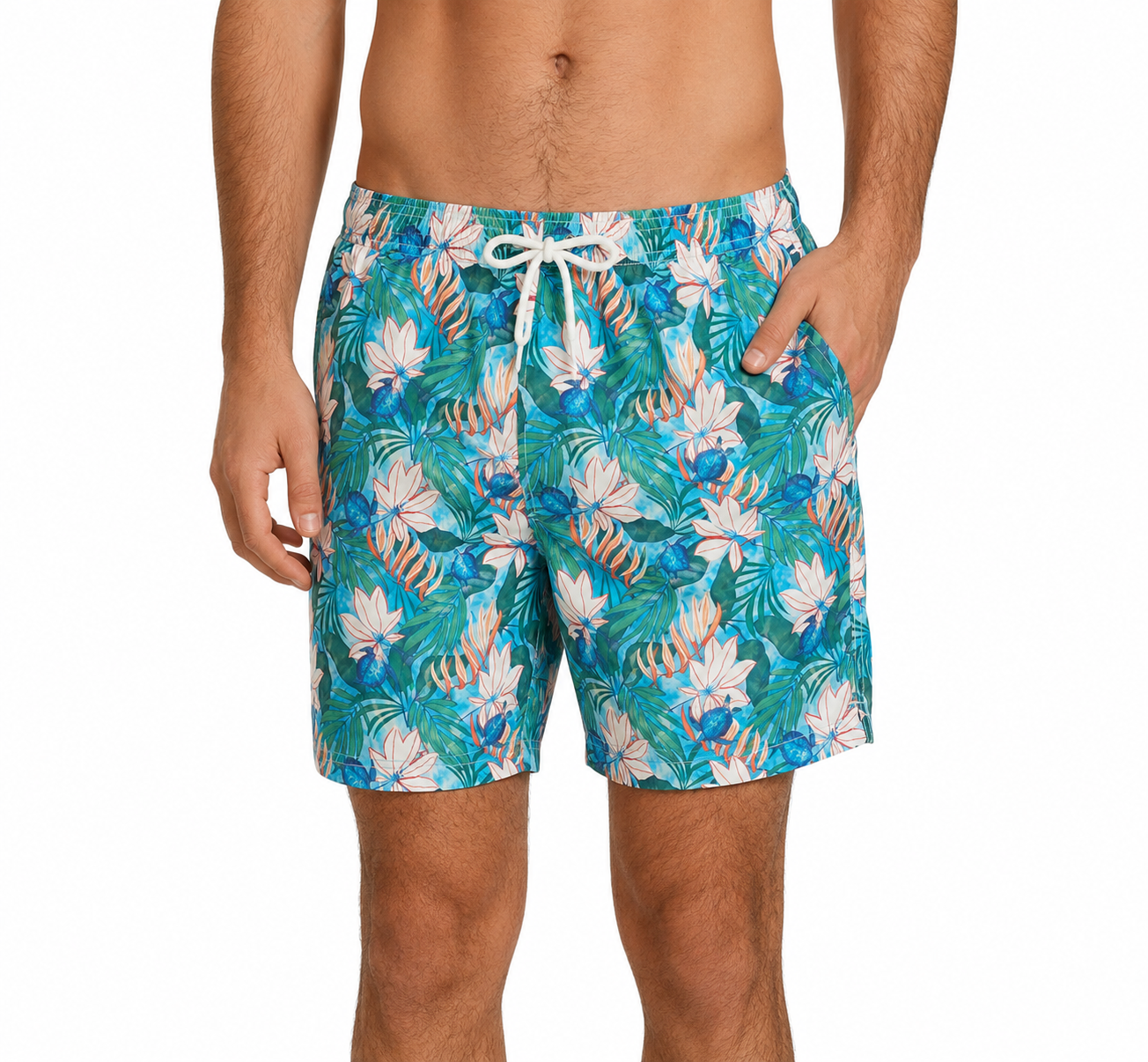 Yes Zee Bermuda fantasia fiori