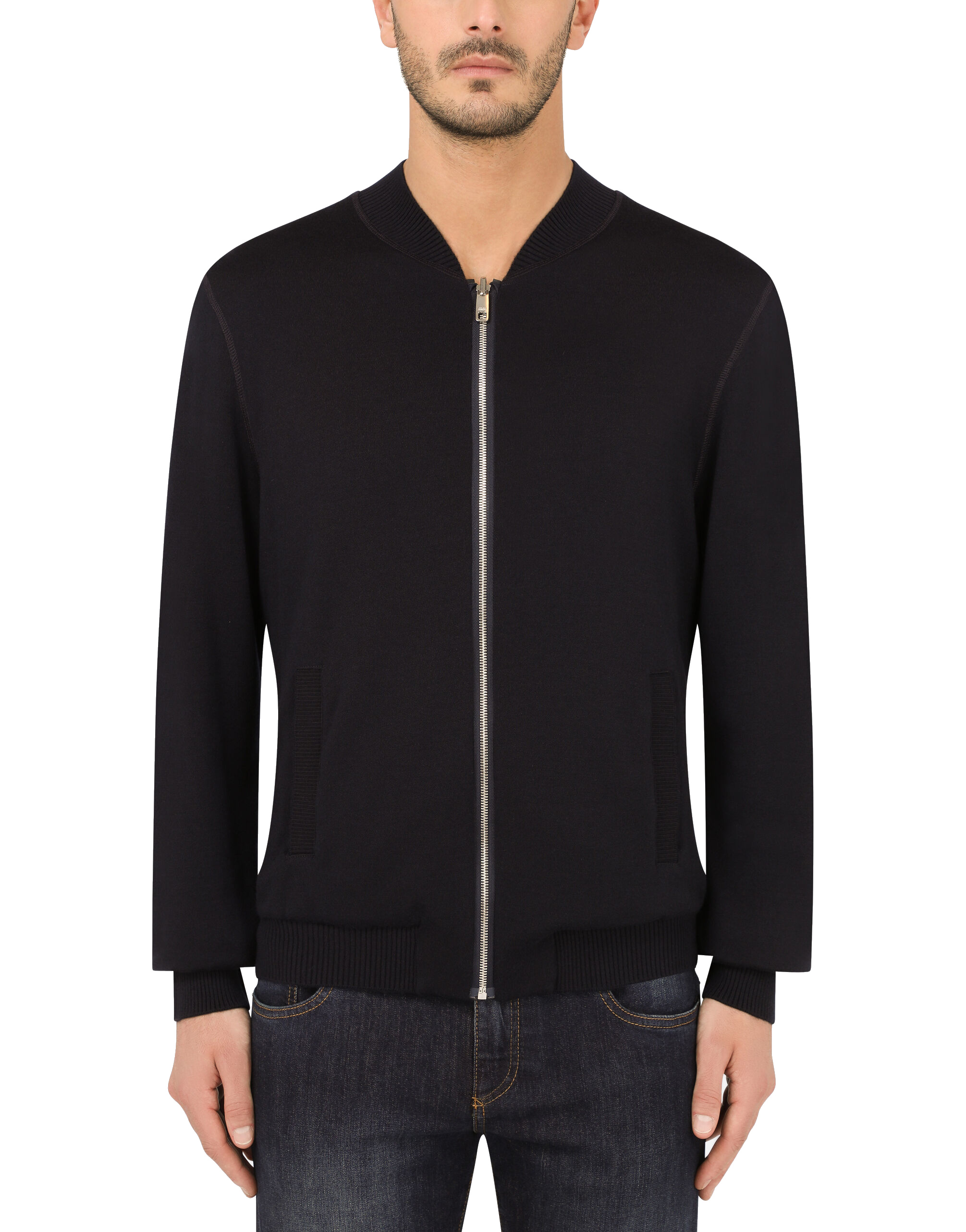 Giacca reversibile seta & cashmere