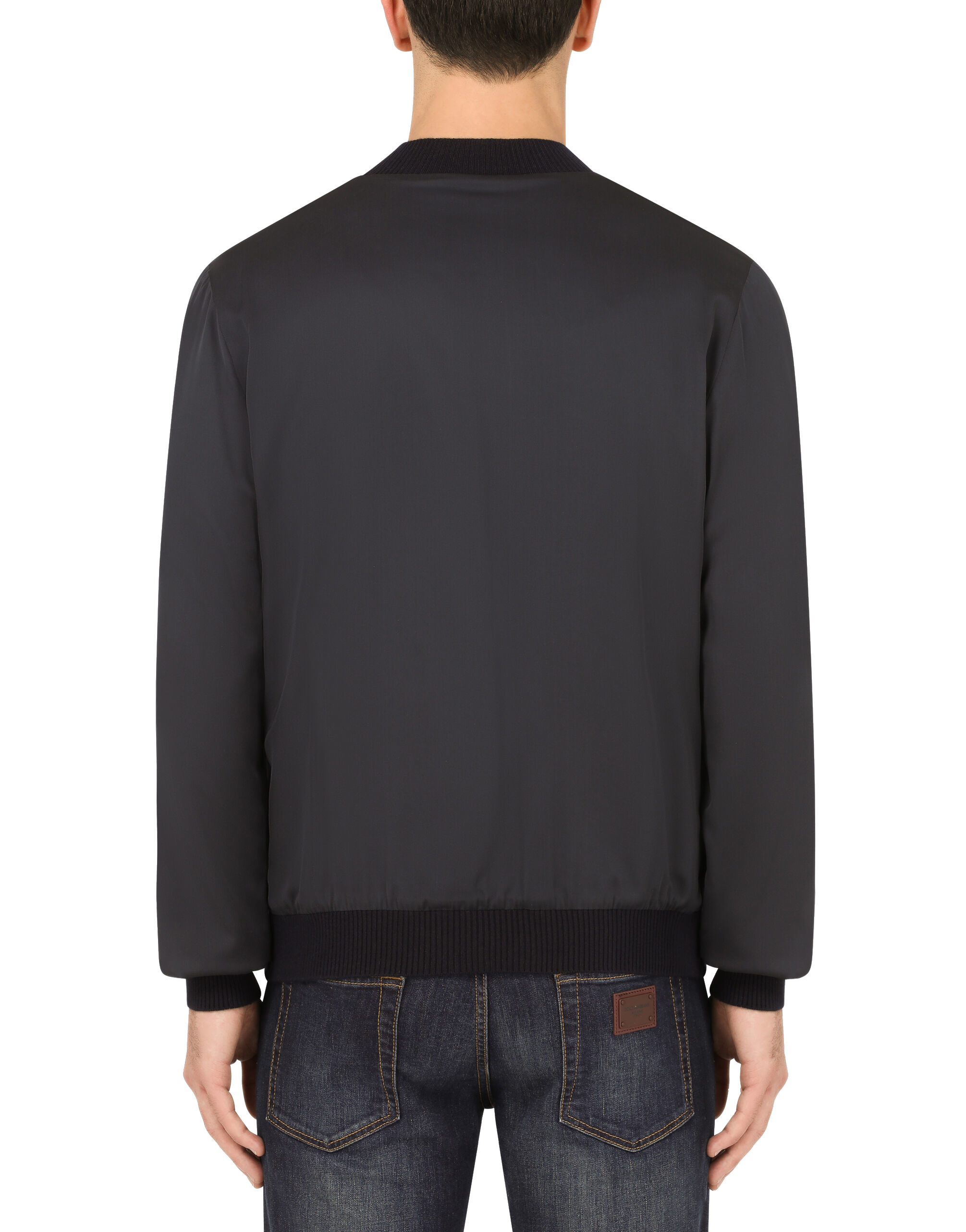 Giacca reversibile seta & cashmere