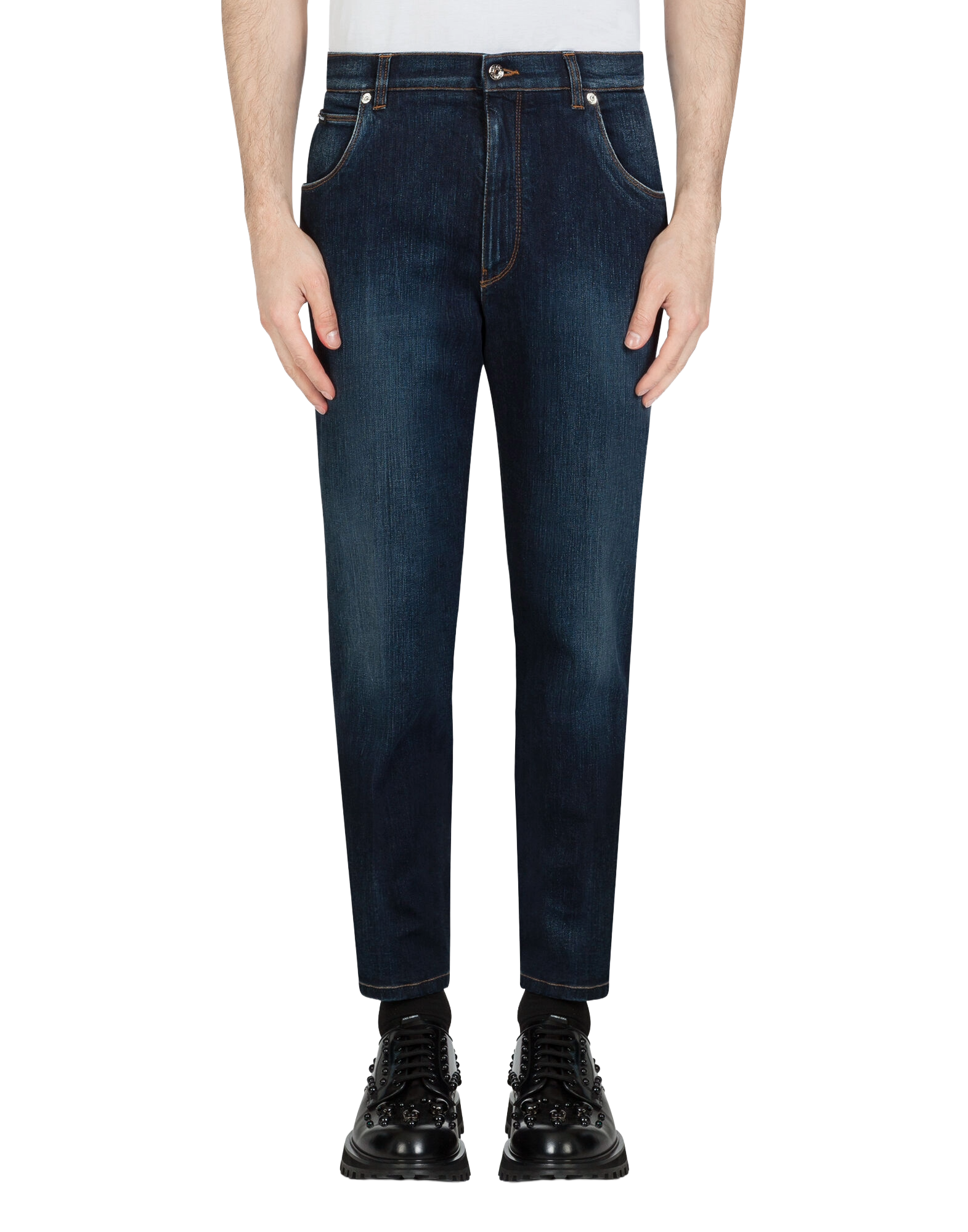 Stretch washed style jeans