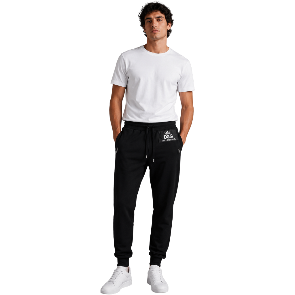 Dolce & Gabbana Pantaloni tuta neri