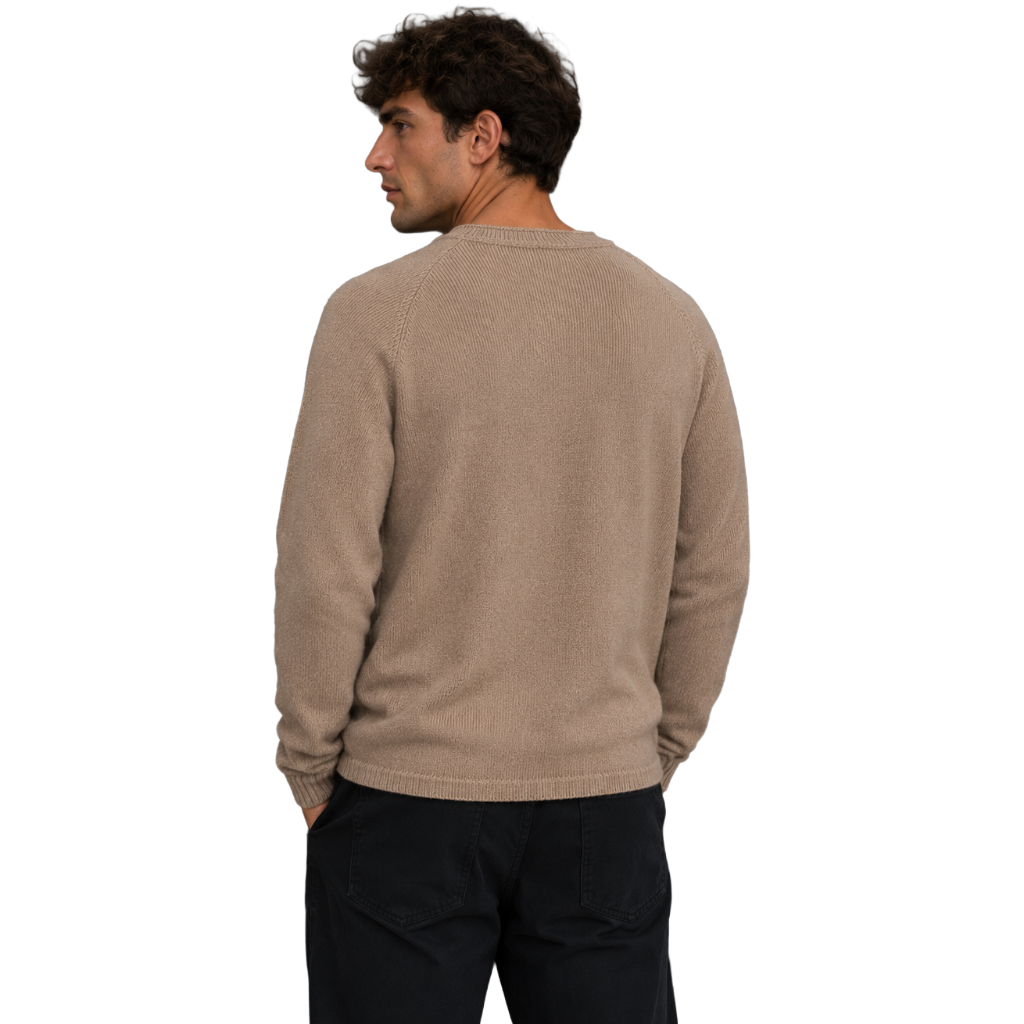 Maglione knit beige