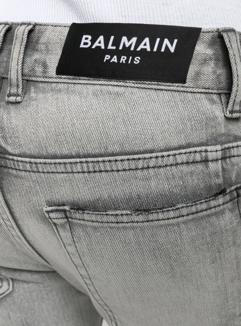 Jeans slim fit grigi