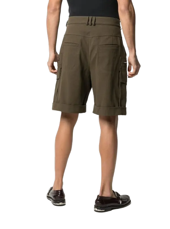 Shorts cargo verdi
