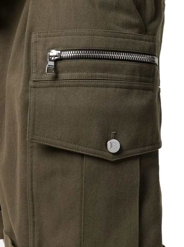 Shorts cargo verdi