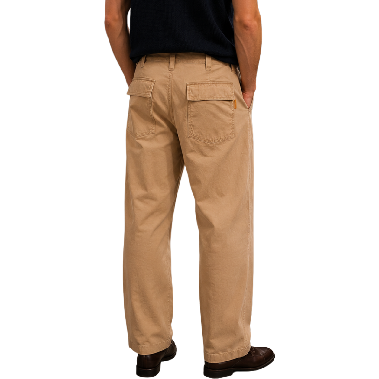 Pantaloni desert khaki