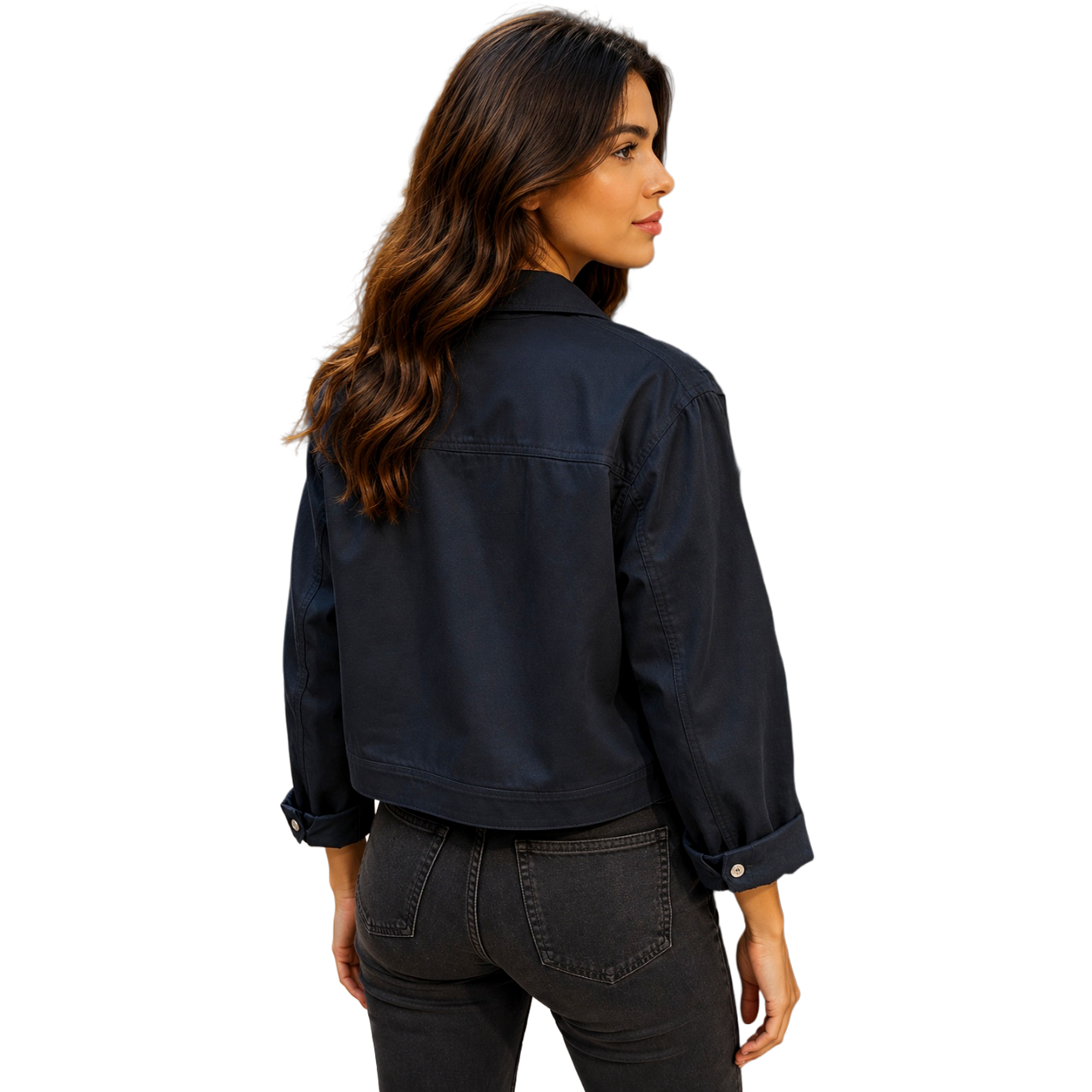 Giacca fresna blu