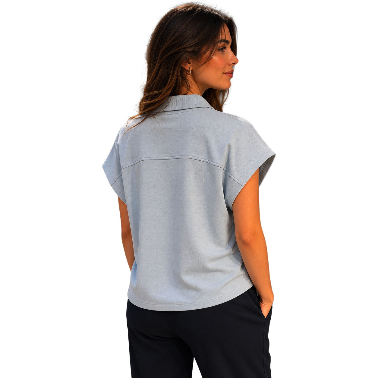 Polo alya azzurra