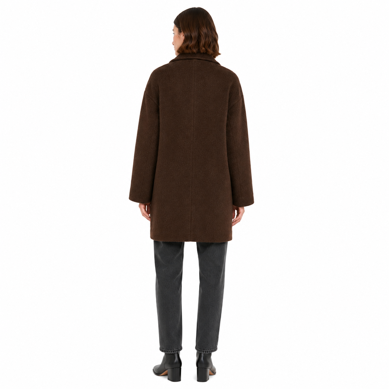 Cappotto lana doppiopetto