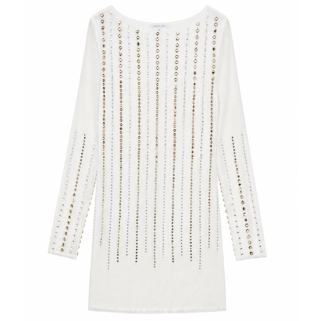 Patrizia Pepe Abito tulle con strass