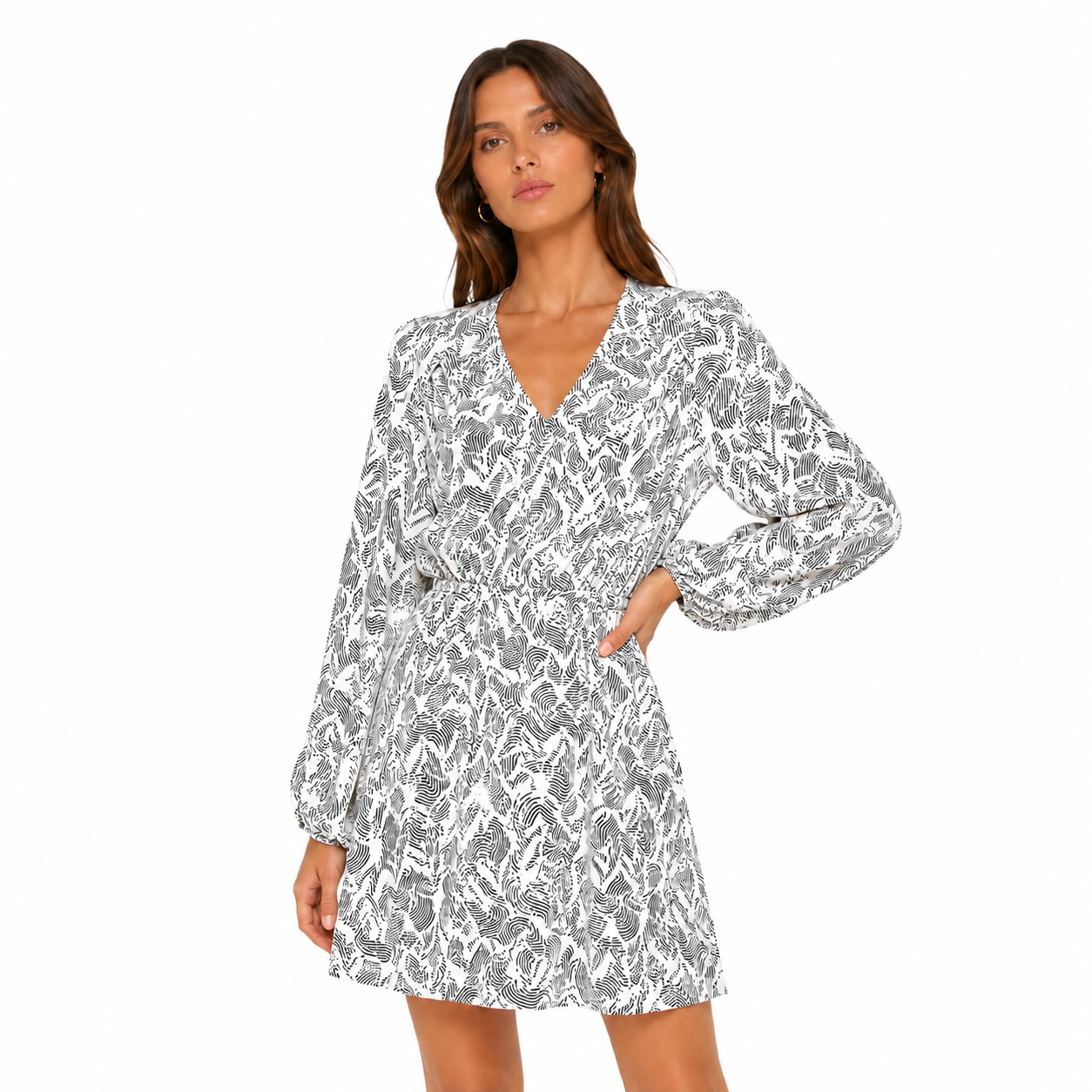 Patrizia Pepe Abito neutral animalier