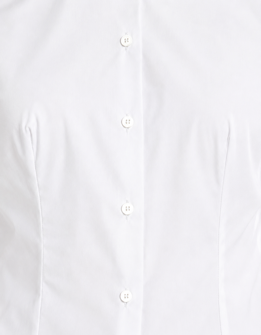 Camicia misto cotone bianco