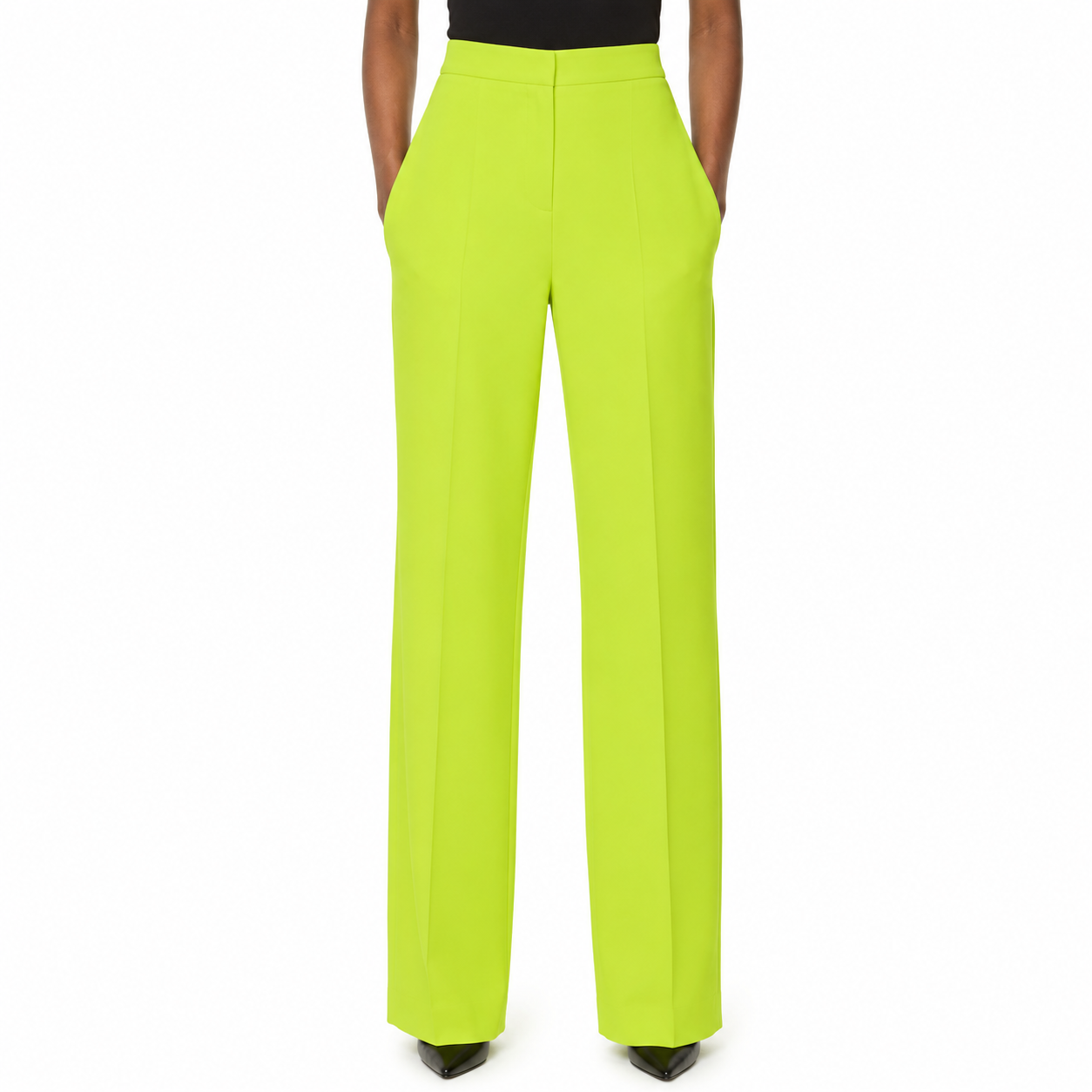 Pantaloni hulka lime