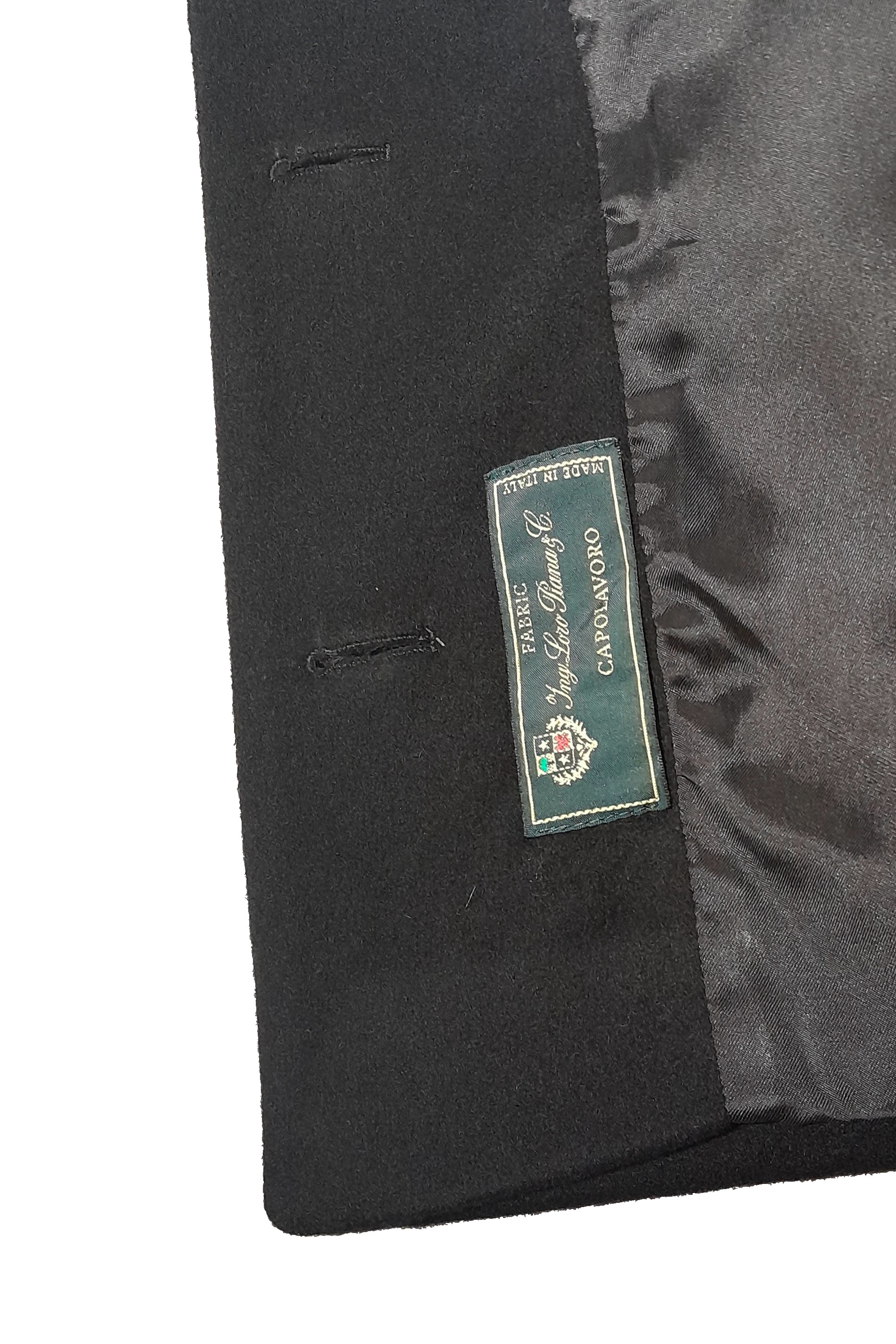 Cappotto corto pelliccia nero