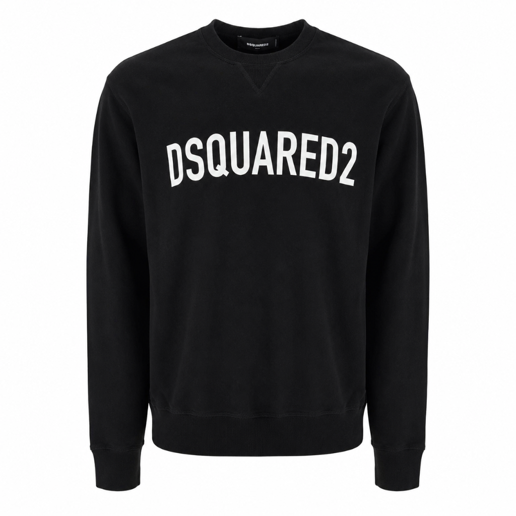 Dsquared2 Felpa girocollo stampa logo