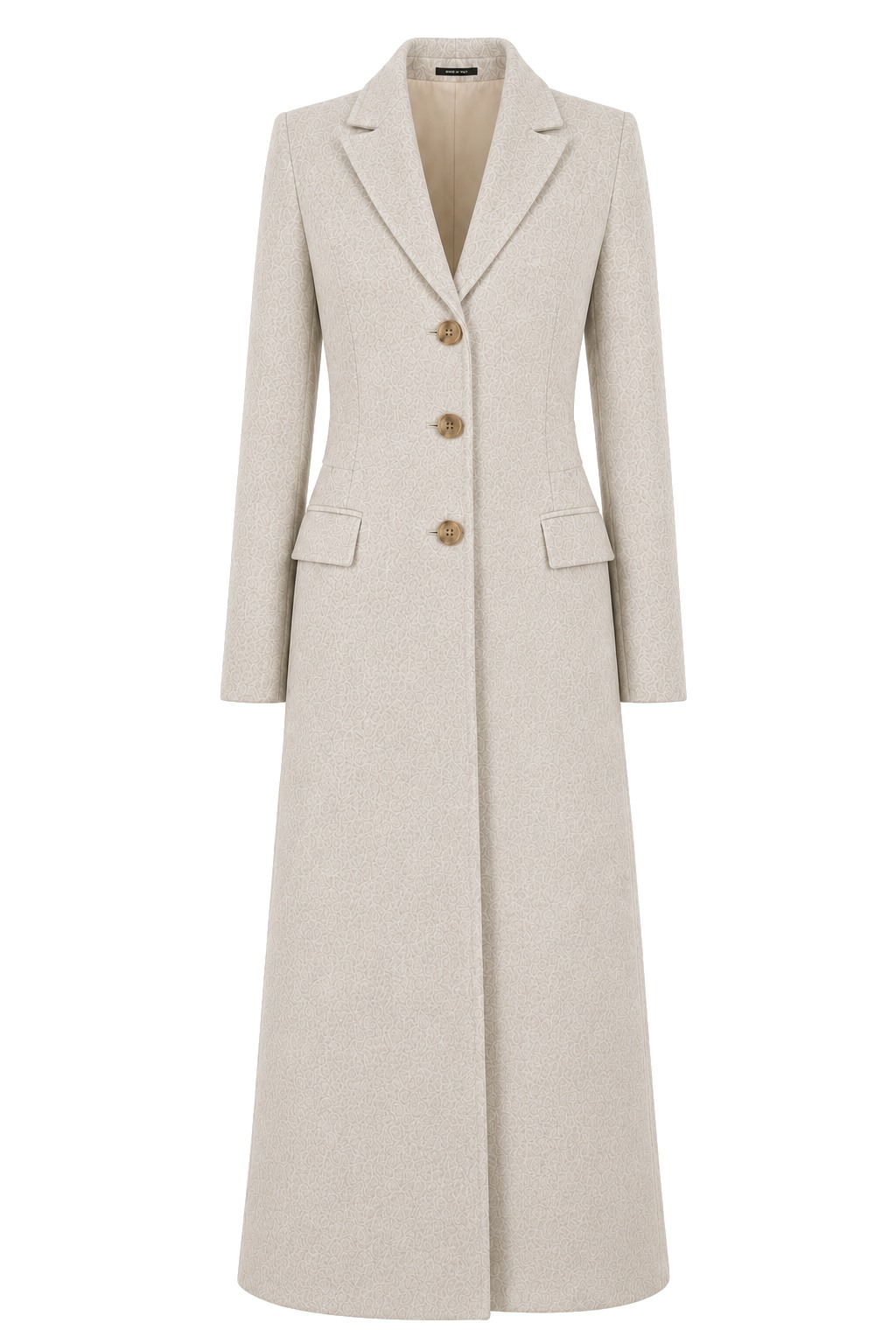 Loro Piana Tessuto Cappotto capolavoro lungo beige