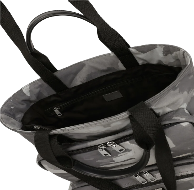 Zaino Camo black & white