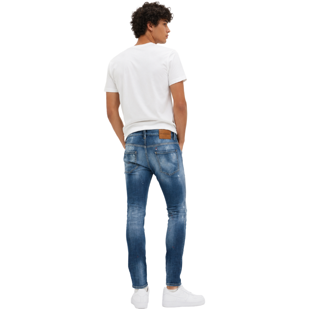 Denim skater jeans