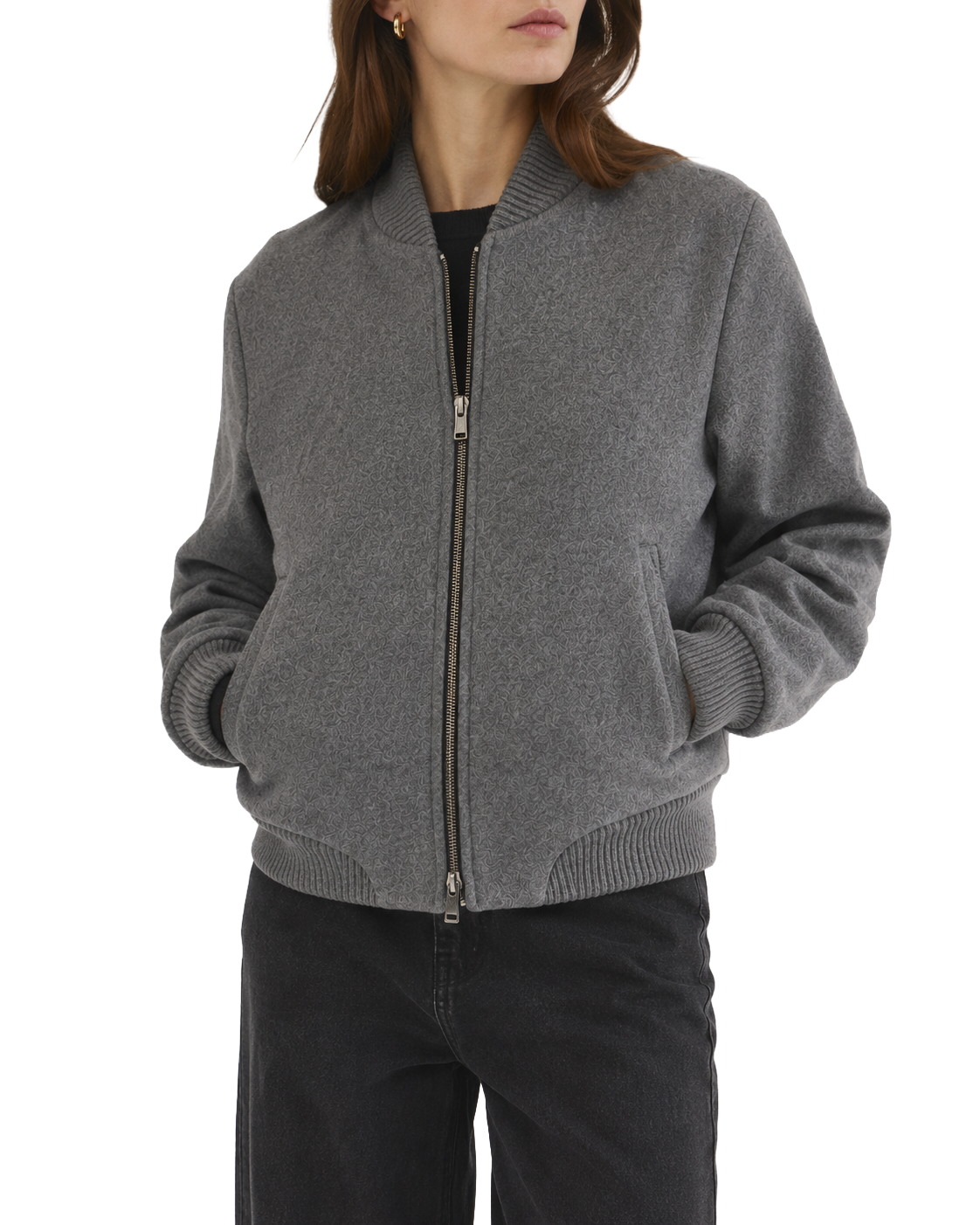 Bomber capolavoro grigio