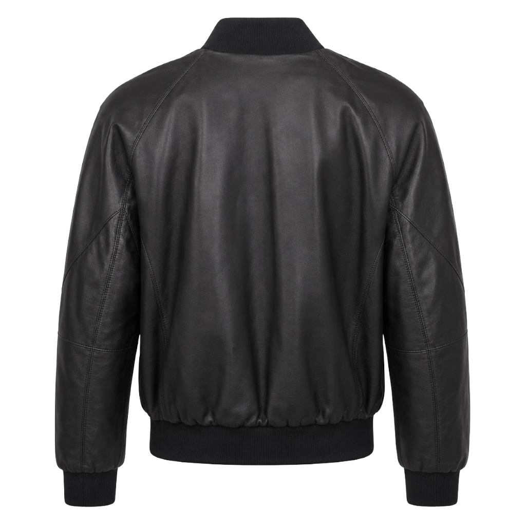 Bomber faurel leather