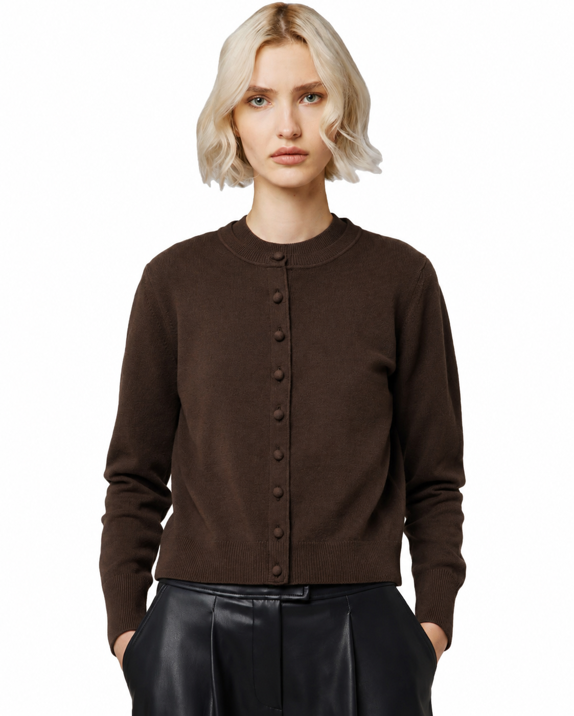 Rebecca crop m/lunga retrò