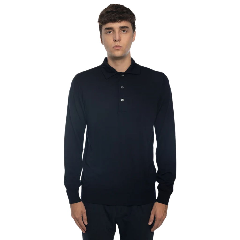 Polo collo costruito