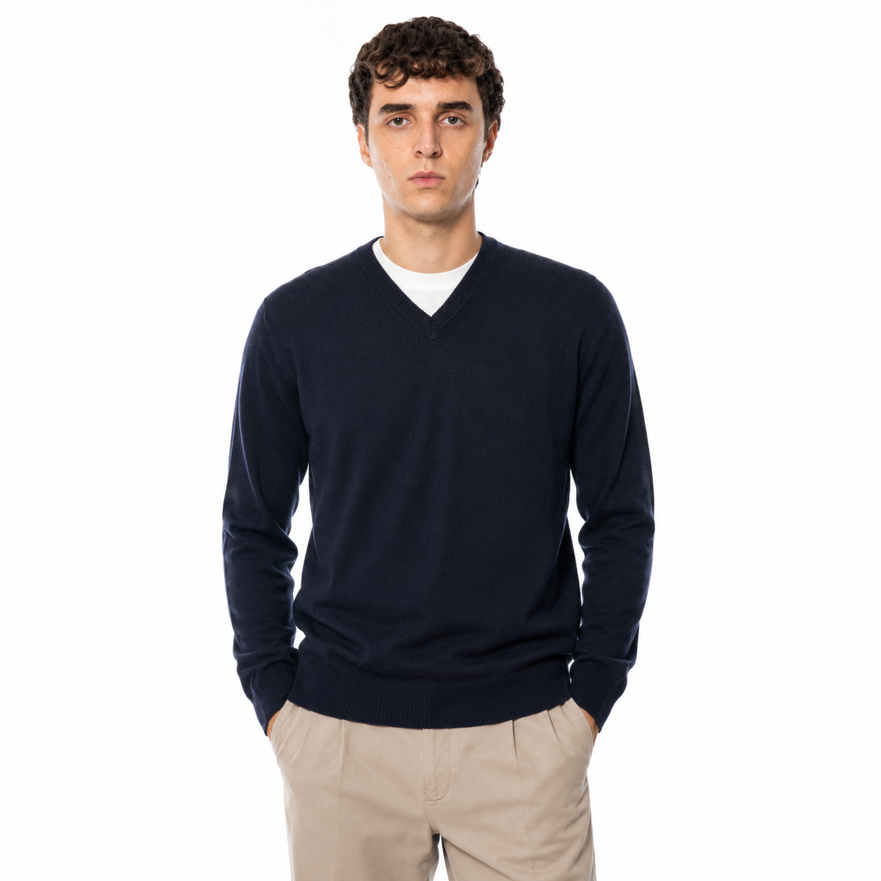 Maglia scollo a v